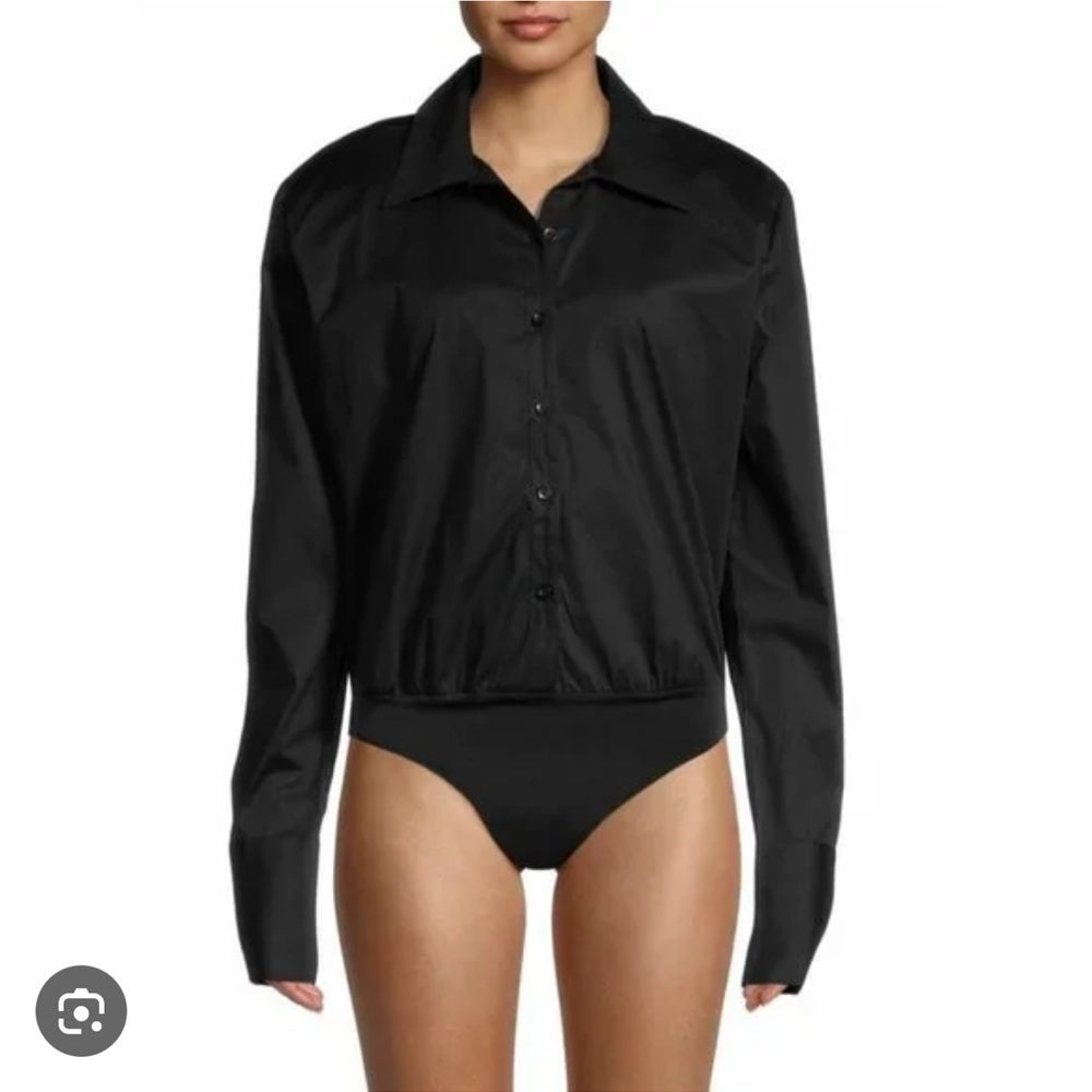 Danielle Bernstein Button Down Bodysuit - image 2